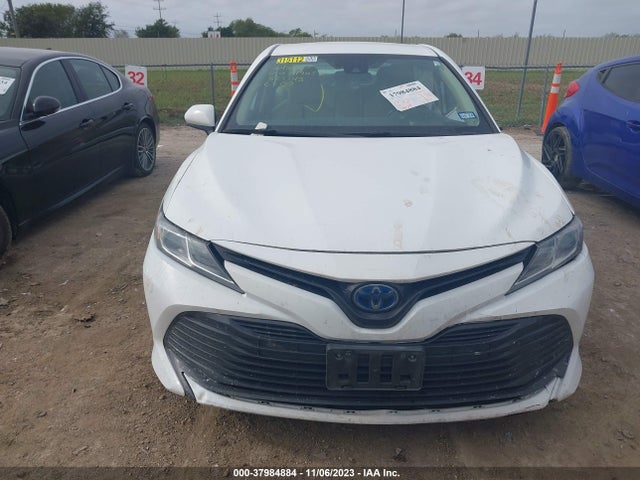 2020 TOYOTA CAMRY LE HYBRID VIN: 4T1C31AK7LU522143