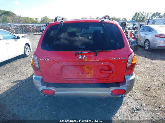 2004 HYUNDAI SANTA FE GLS VIN: KM8SC13DX4U674493