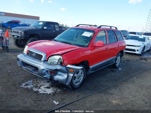 2004 HYUNDAI SANTA FE GLS VIN: KM8SC13DX4U674493