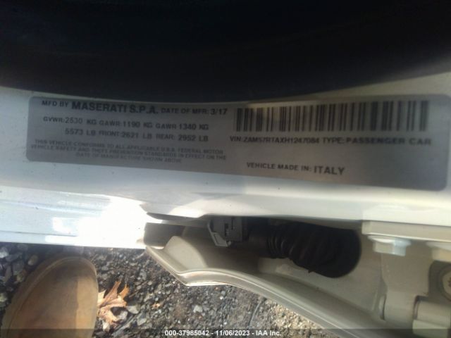 ZAM57RTAXH1247084 Maserati Ghibli S Q4