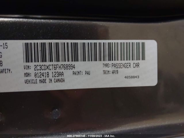 2015 DODGE CHARGER 2C3CDXCT6FH768994 Photo 8