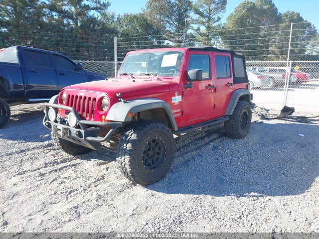 2012 JEEP WRANGLER UNLIMITED SPORT VIN: 1C4BJWDG0CL157384