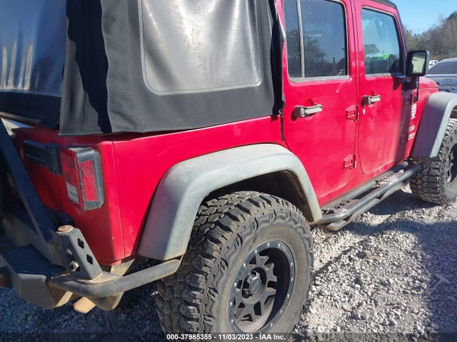 2012 JEEP WRANGLER UNLIMITED SPORT VIN: 1C4BJWDG0CL157384