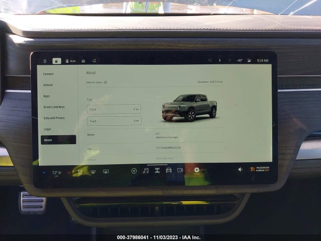 Rivian 2023 2023 7FCTGAAA4PN020328 Image 18