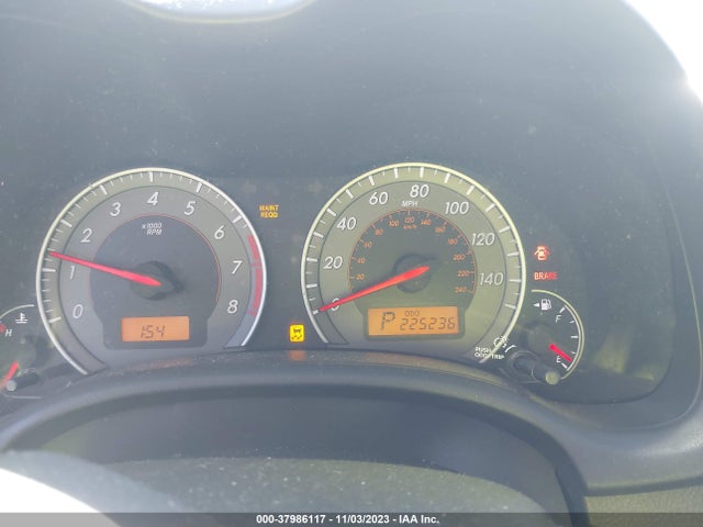 2009 TOYOTA COROLLA XRS VIN: 2T1BE40E69C026280