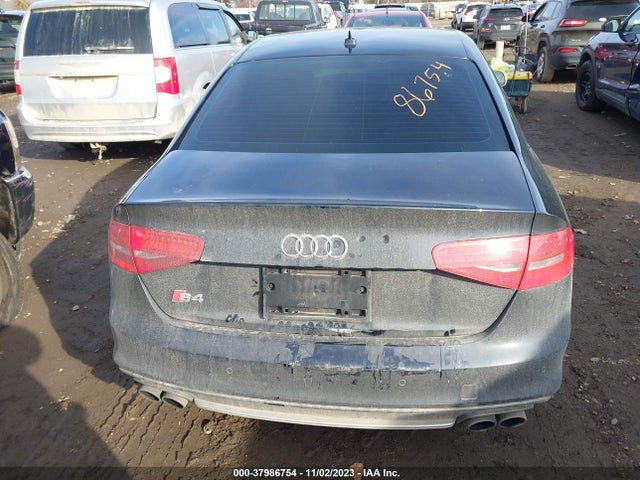 2014 AUDI S4 3.0T PREMIUM PLUS VIN: WAUDGAFLXEA016161