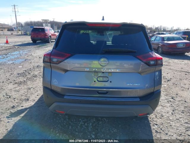 JN8BT3BB7NW336575 Nissan Rogue Sv Intelligent Awd