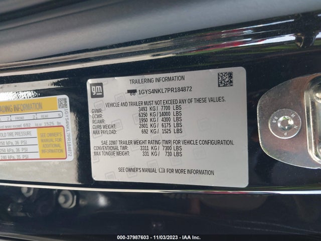 2023 CADILLAC ESCALADE ESV 1GYS4NKL7PR184872 Photo 8