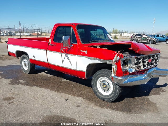 1977 CHEV C10 FLEETSIDE W/SHOR VIN: CCL447F430652