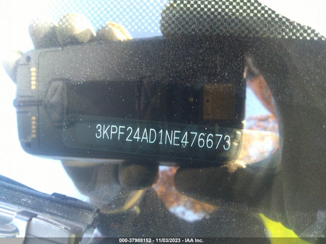 2022 KIA FORTE LXS VIN: 3KPF24AD1NE476673