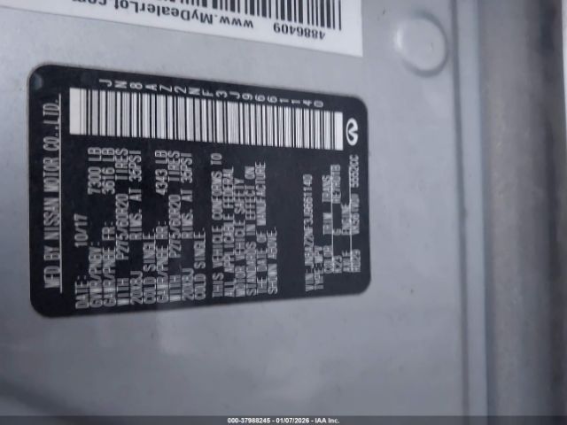 2018 INFINITI QX80 JN8AZ2NF3J9661140 Photo 8