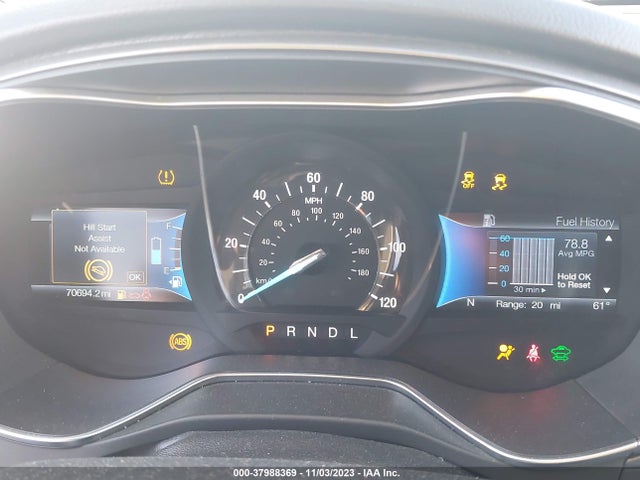 2017 FORD FUSION HYBRID SE VIN: 3FA6P0LU2HR313315