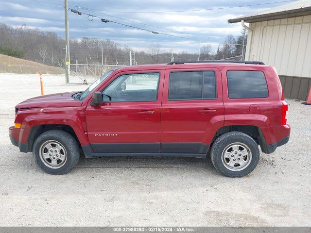 1C4NJRBB0HD144741 Jeep Patriot Sport 4x4