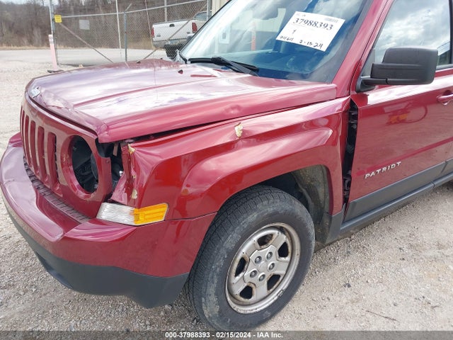 1C4NJRBB0HD144741 Jeep Patriot Sport 4x4