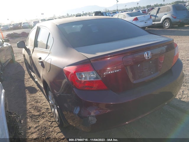 2012 HONDA CIVIC LX VIN: 2HGFB2F59CH586928