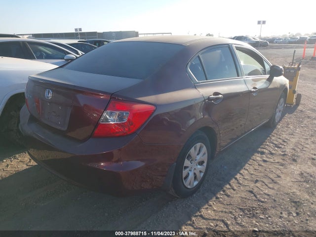 2012 HONDA CIVIC LX VIN: 2HGFB2F59CH586928