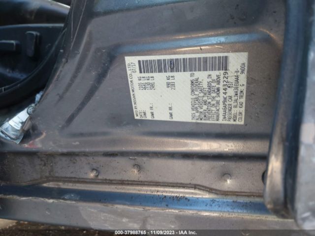 1N4AA6AP9HC443229 Nissan Maxima 3.5 Sv
