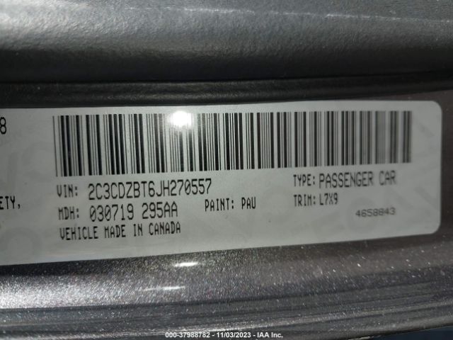 2C3CDZBT6JH270557 Dodge Challenger R/t