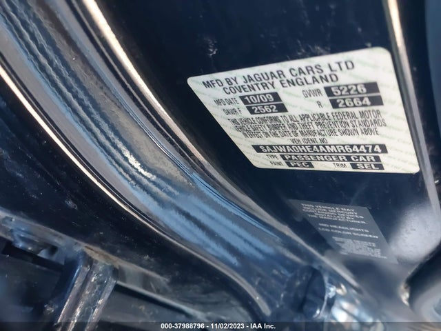 2010 JAGUAR XF SAJWA0HE4AMR64474 Photo 8