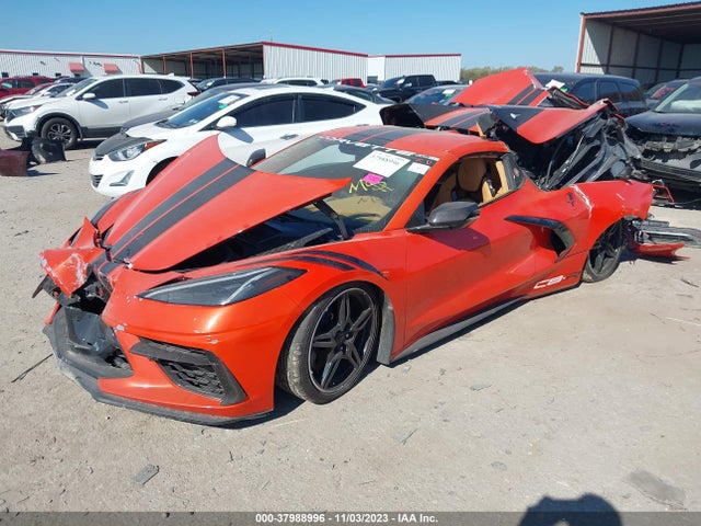 2021 CHEVROLET CORVETTE STINGRAY RWD 3LT VIN: 1G1YC3D46M5107600