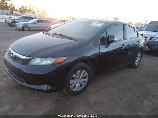 2012 HONDA CIVIC LX VIN: 2HGFB2F53CH539779