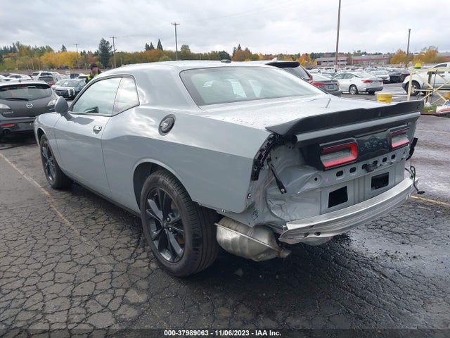 2022 DODGE CHALLENGER SXT AWD VIN: 2C3CDZGG8NH129006