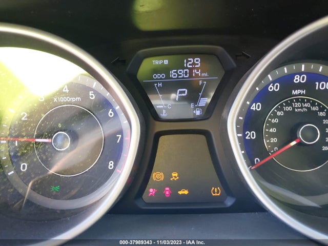 2012 HYUNDAI ELANTRA GLS PZEV VIN: KMHDH4AE7CU234320