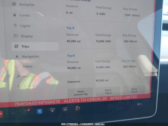 2022 TESLA MODEL Y 7SAYGAEE1NF556578 Photo 6