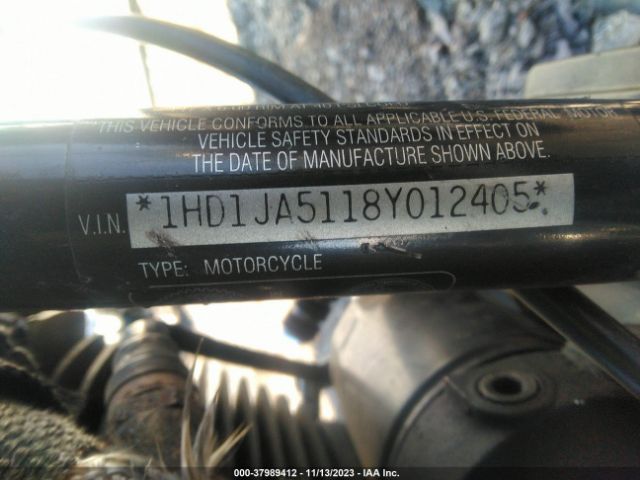 2008 HARLEY-DAVIDSON FXSTB 1HD1JA5118Y012405 Photo 9