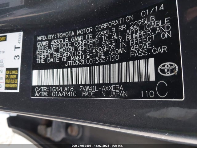Toyota Prius V Five 2014 JTDZN3EU0E3337120 Image 9