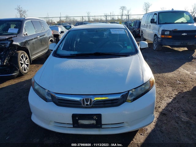 2012 HONDA CIVIC LX VIN: 19XFB2F51CE066698
