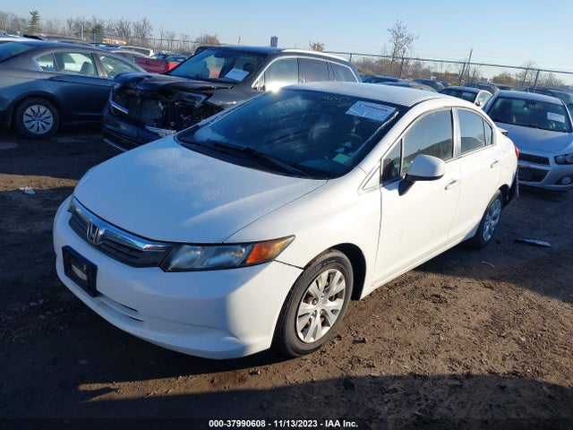 2012 HONDA CIVIC LX VIN: 19XFB2F51CE066698