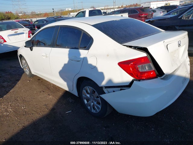 2012 HONDA CIVIC LX VIN: 19XFB2F51CE066698