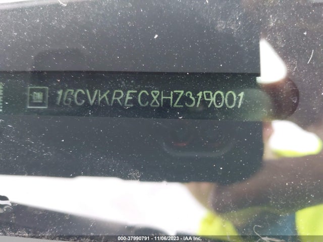 2017 CHEVROLET SILVERADO 1500 1LT VIN: 1GCVKREC8HZ319001
