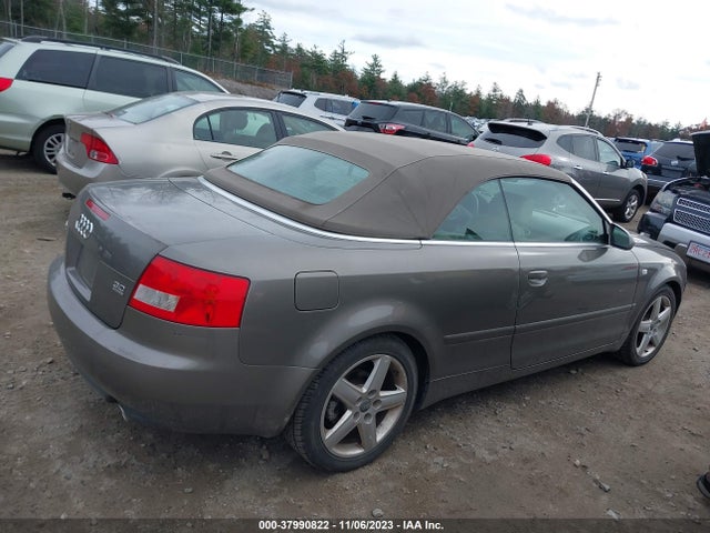 2004 AUDI A4 3.0 VIN: WAUDT48H64K011389