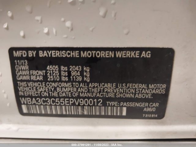 WBA3C3C55EPV90012 BMW 320i Xdrive