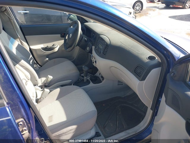 2007 HYUNDAI ACCENT GLS VIN: KMHCN46C87U165820