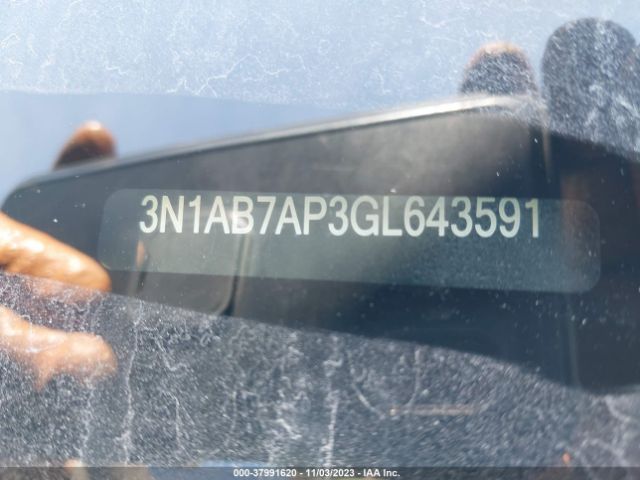 3N1AB7AP3GL643591 Nissan Sentra Fe+ S/sv/s/sr/sl