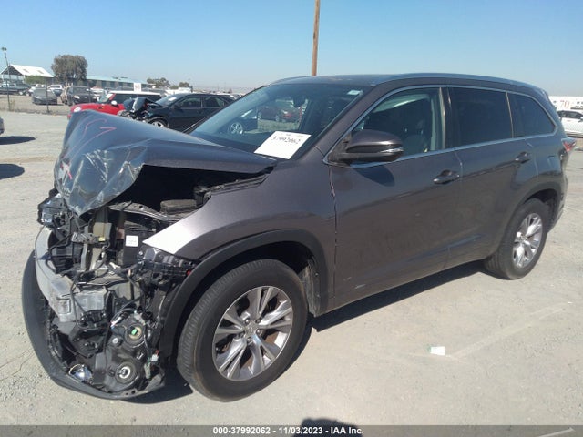 2015 TOYOTA HIGHLANDER XLE V6 VIN: 5TDKKRFH7FS045544