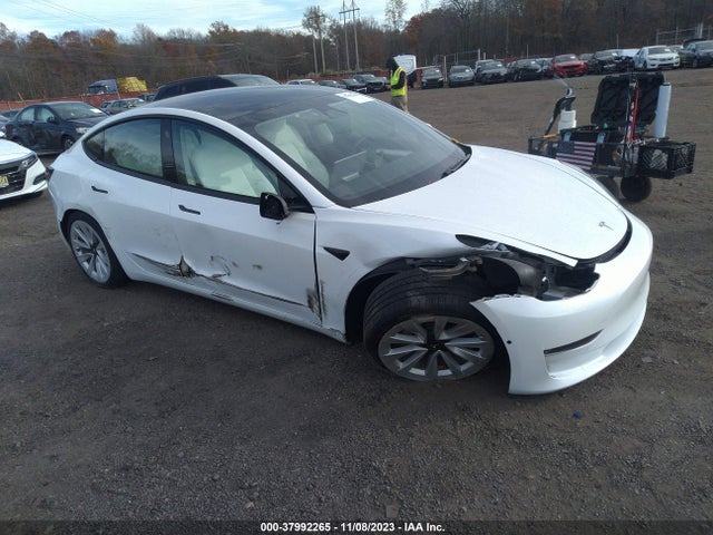 2021 TESLA MODEL 3 LONG RANGE DUAL MOTOR ALL-WHEEL DRIVE VIN: 5YJ3E1EB2MF049044
