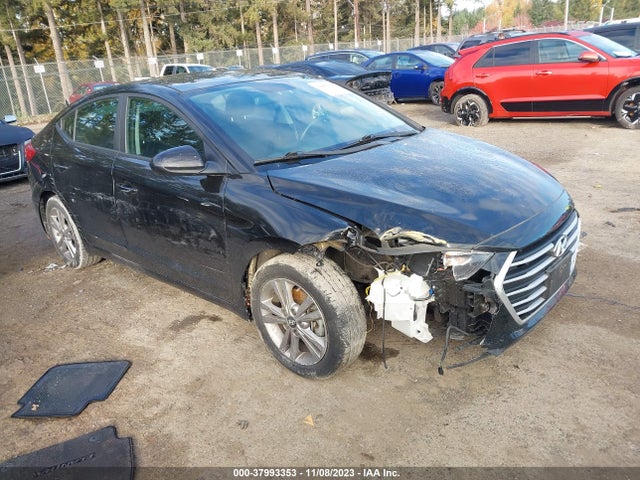 2018 HYUNDAI ELANTRA SEL VIN: KMHD84LF4JU514554