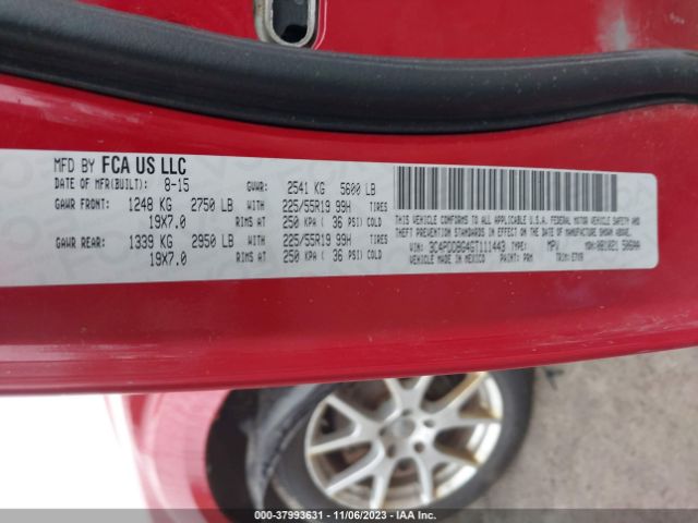 3C4PDDBG4GT111443 Dodge Journey Sxt
