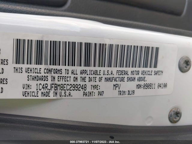 1C4RJFBM8EC299248 Jeep Grand Cherokee Limited