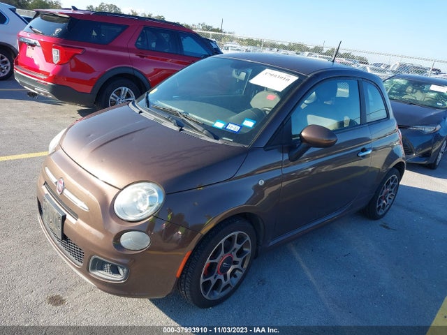 2012 FIAT 500 3C3CFFBR4CT340404 Photo 1