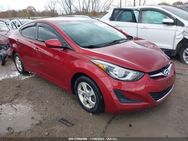 2014 HYUNDAI ELANTRA SE VIN: 5NPDH4AE5EH456677