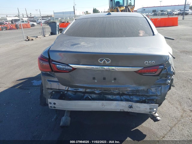 2018 INFINITI Q50 3.0T LUXE VIN: JN1EV7APXJM358604