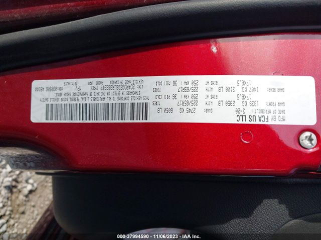 2C4RDGEG6LR202247 Dodge Grand Caravan Gt