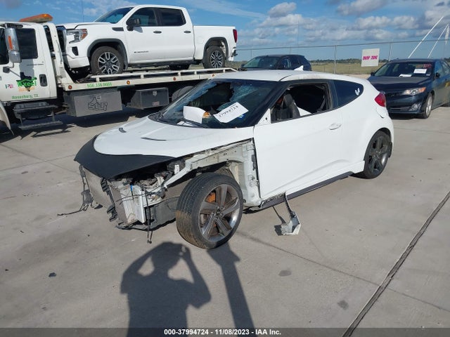 2015 HYUNDAI VELOSTER TURBO VIN: KMHTC6AE3FU223227