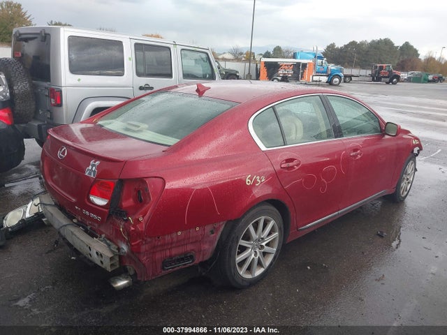 2007 LEXUS GS 350 VIN: JTHCE96SX70007574