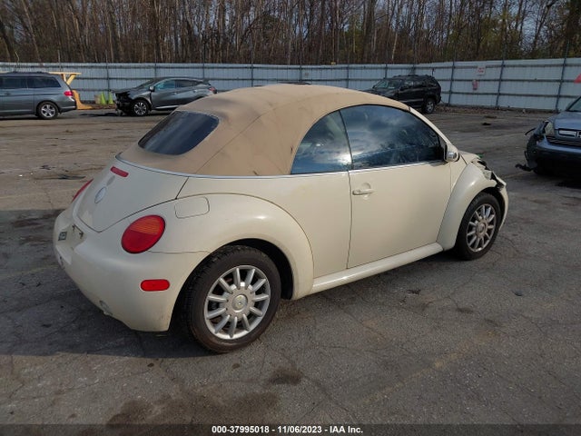 2005 VOLKSWAGEN NEW BEETLE GLS VIN: 3VWCM31Y05M356019